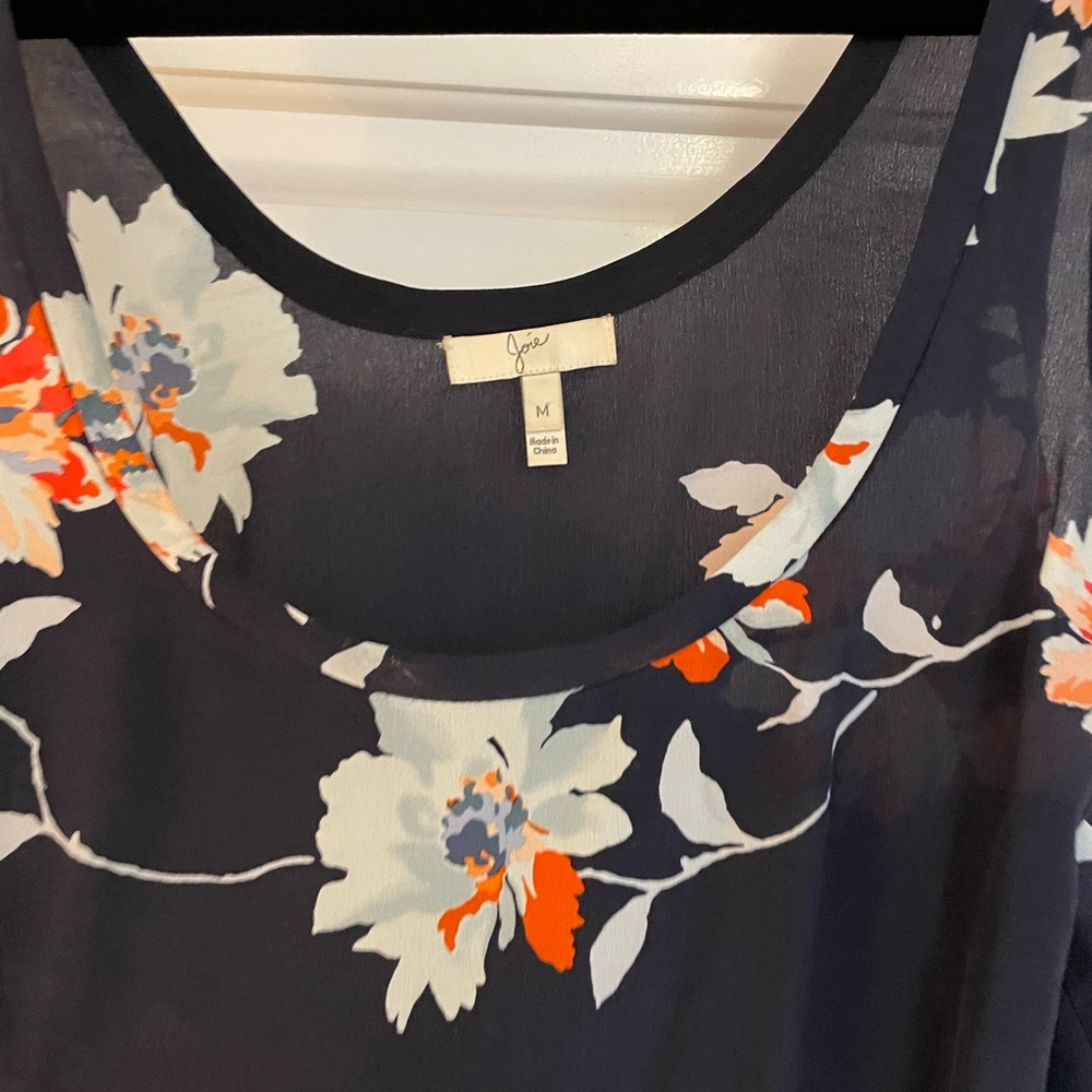 Joie sleeveless floral blouse - Picture 2 of 3